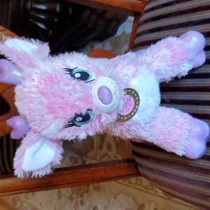 Build-A-Bear BAB 16" 'Twinkle' Pink Reindeer, Stuffed Animal Plush Toy